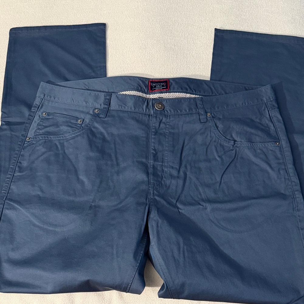 NWOT UNTUCKit Blue Casual Pants